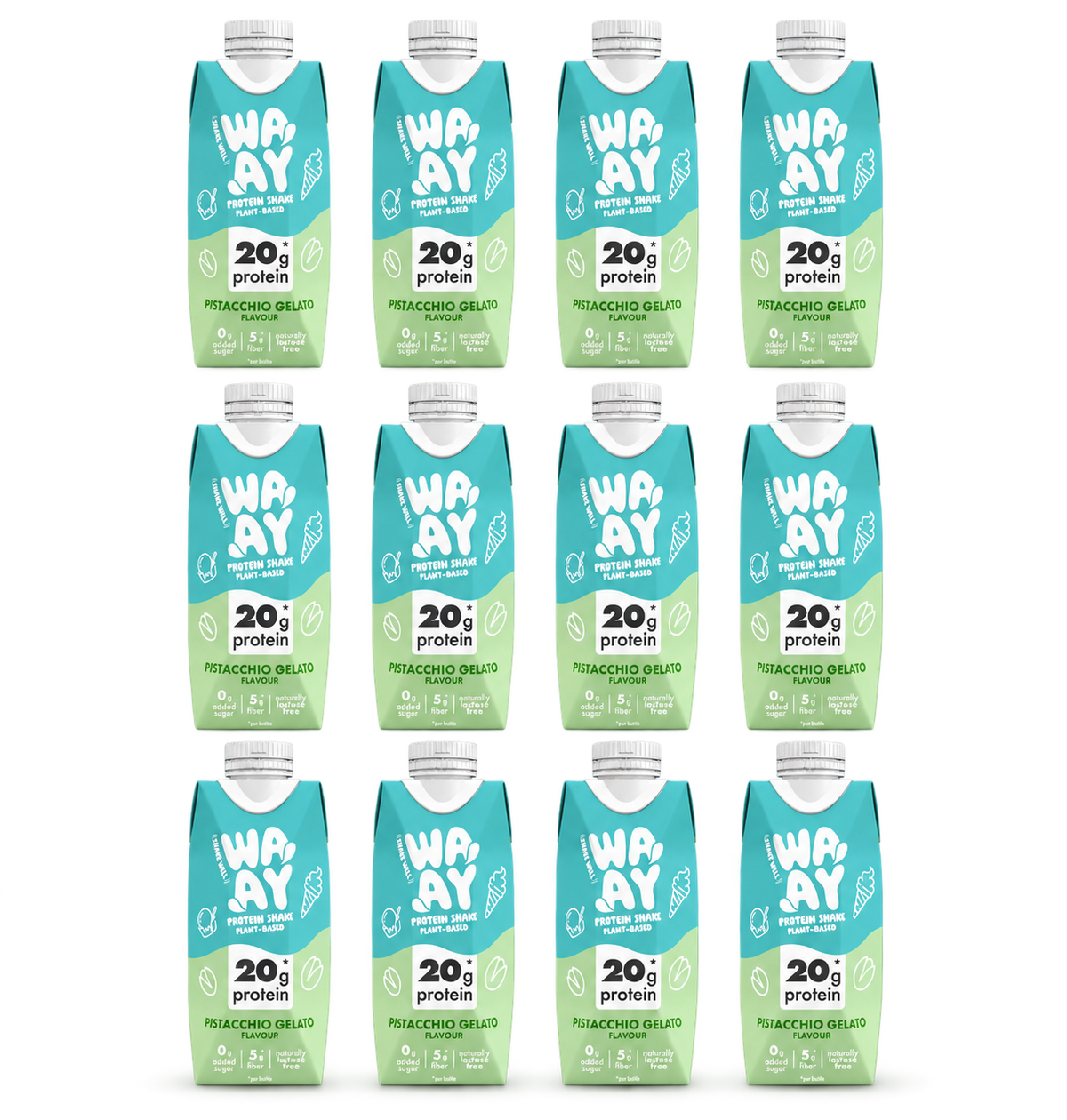 WAAY Protein Shake Pistacchio Gelato 330 ml