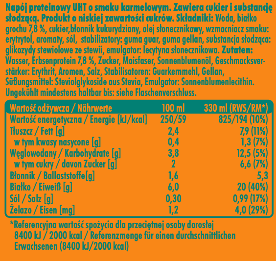 WAAY Protein Shake Coffee Caramel 330 ml