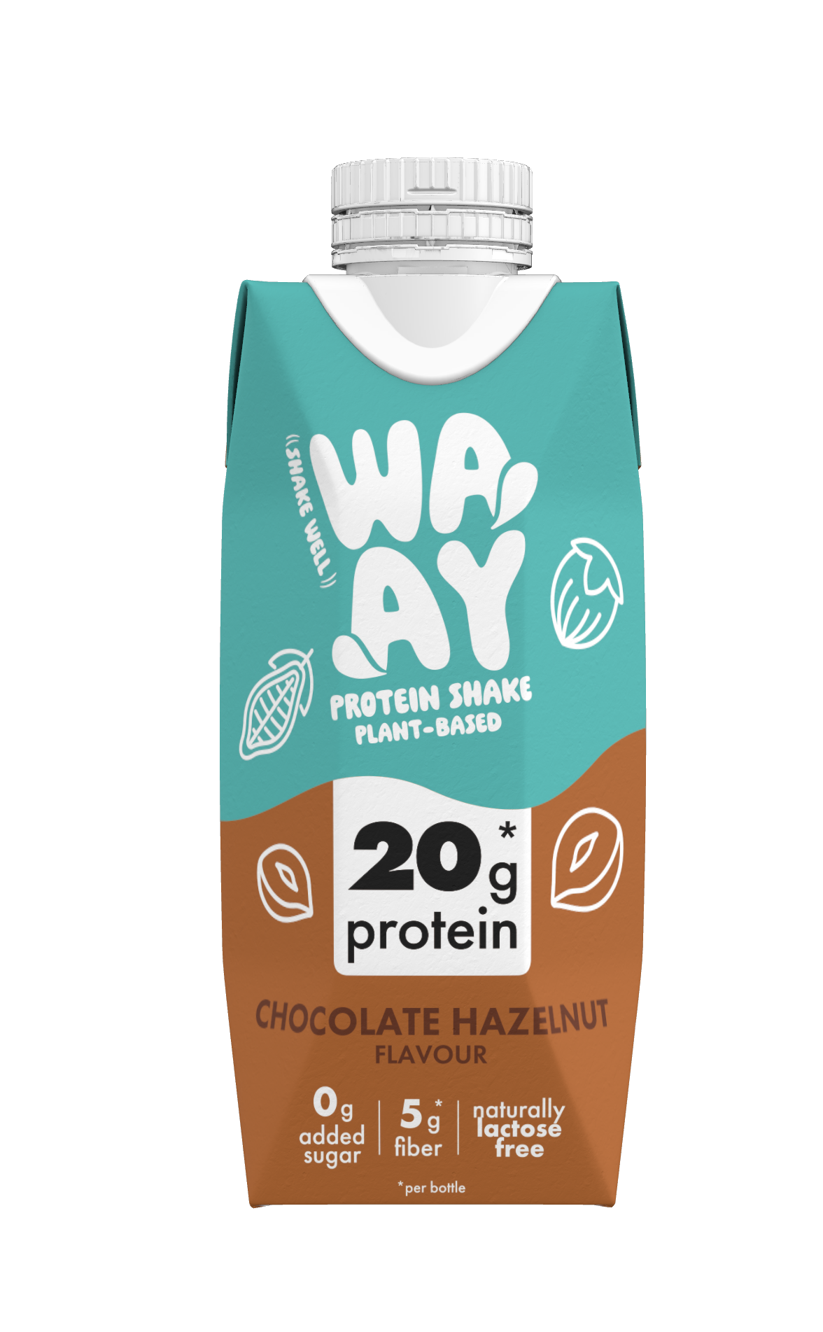WAAY Protein Shake Chocolate Hazelnut 330 ml
