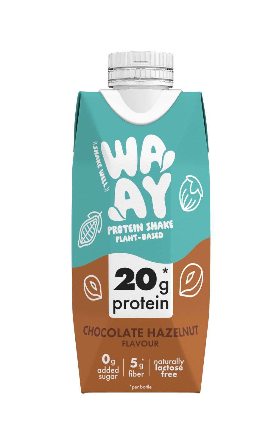 WAAY Protein Shake Chocolate Hazelnut 330 ml