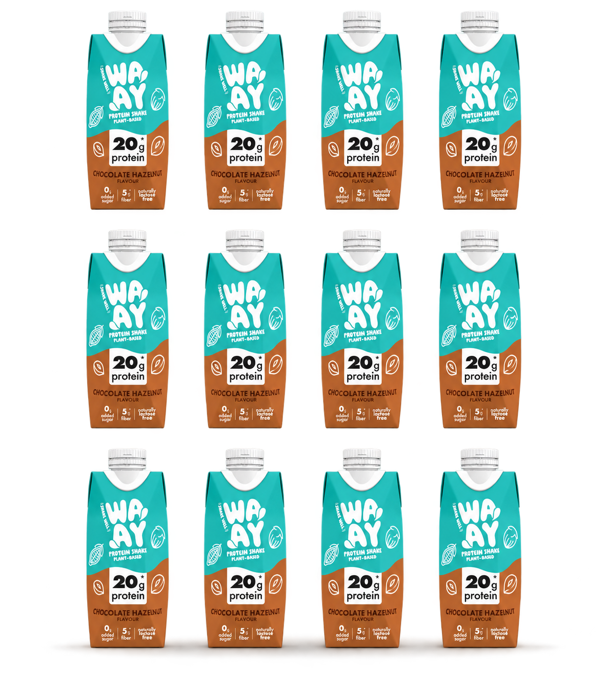 WAAY Protein Shake Chocolate Hazelnut 330 ml